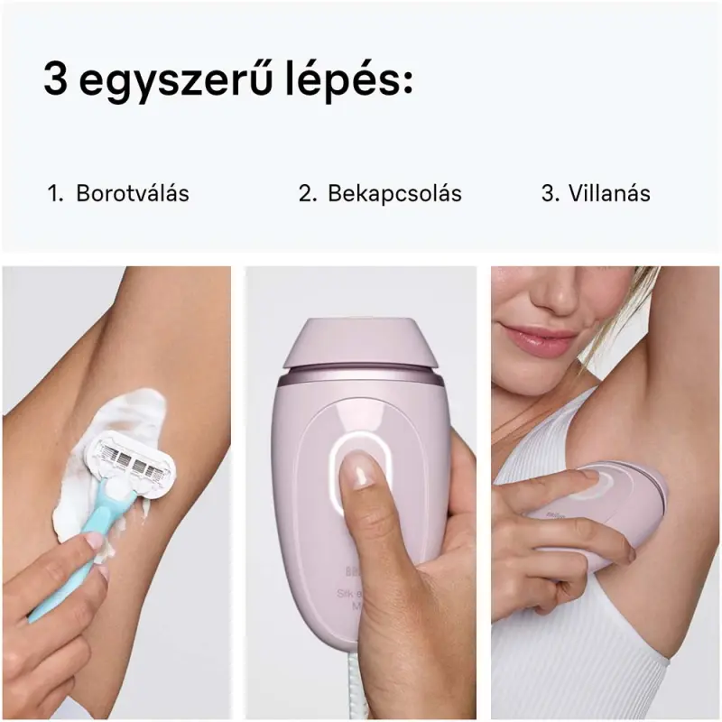 Silk-expert IPL PL1100 Villanófényes szőrtelenítő