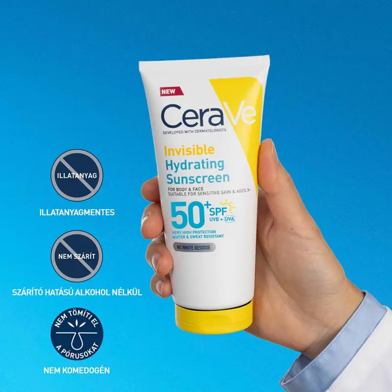 Hidratáló fényvédő arcra és testre SPF50 (75 ml)
