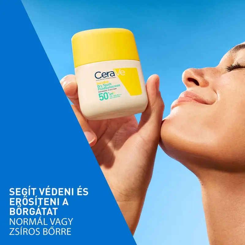 Mattító fényvédő fluid SPF50 (50 ml)