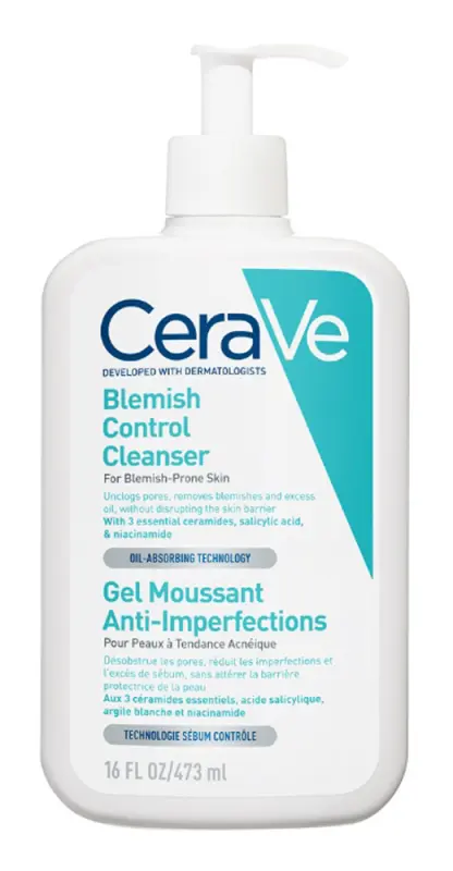 CERAVE Pattanások elleni tisztító gél 473 ml