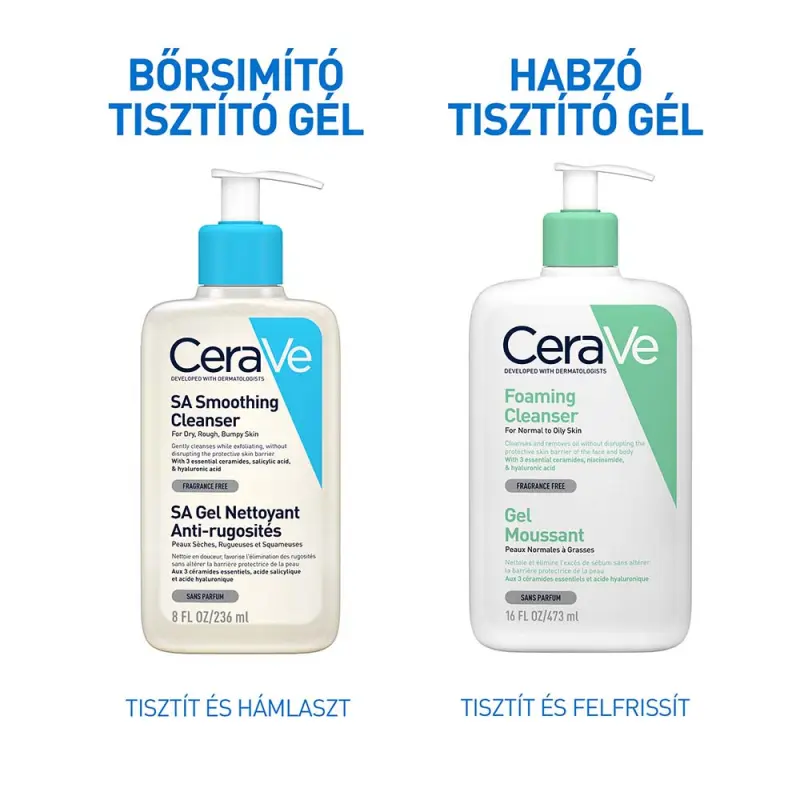 SA Bőrsimító tisztító gél 236 ml