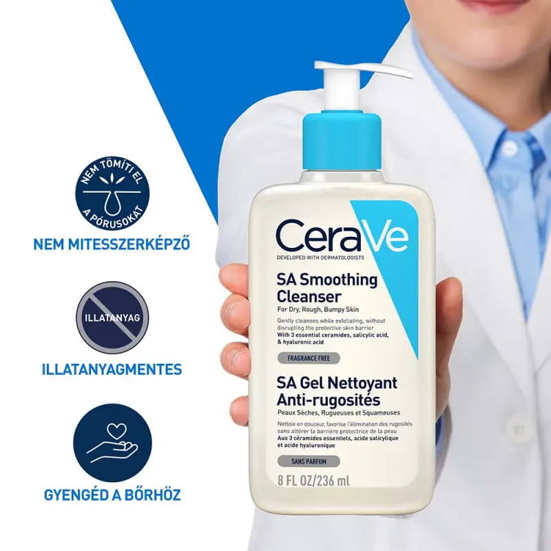 SA Bőrsimító tisztító gél 236 ml