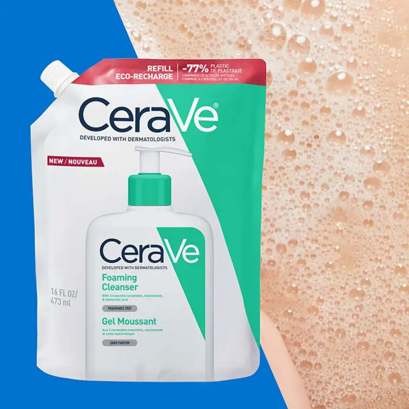 Habzó tisztító gél utántöltő 473 ml