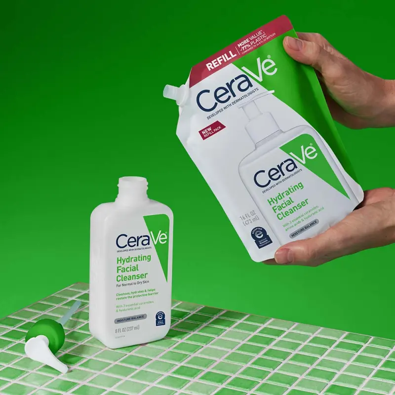 Hidratáló tisztító krém utántöltő 473 ml