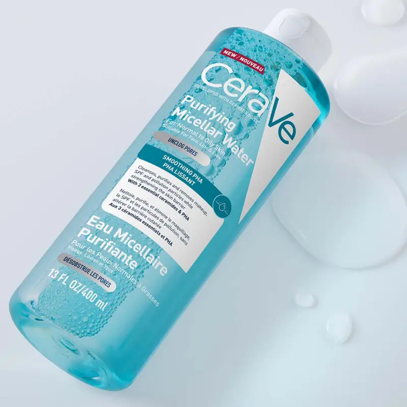 Tisztító micellás víz 400 ml