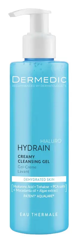 DERMEDIC Hydrain Krémes arctisztító gél 200 ml