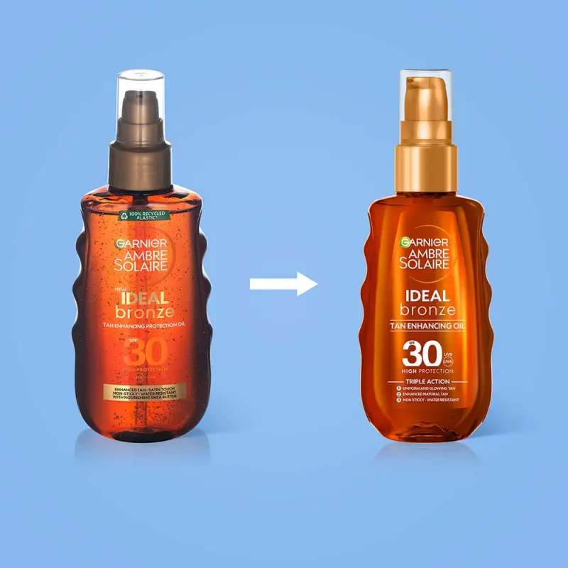 Ambre Solaire Ideal Bronze napolaj SPF30 (150 ml)