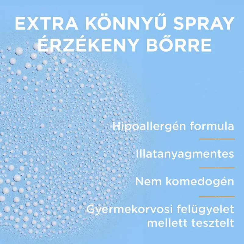 Ambre Solaire napvédő spray nagyon magas védelemmel SPF50+ gyerekek érzékeny bőrére 150 ml