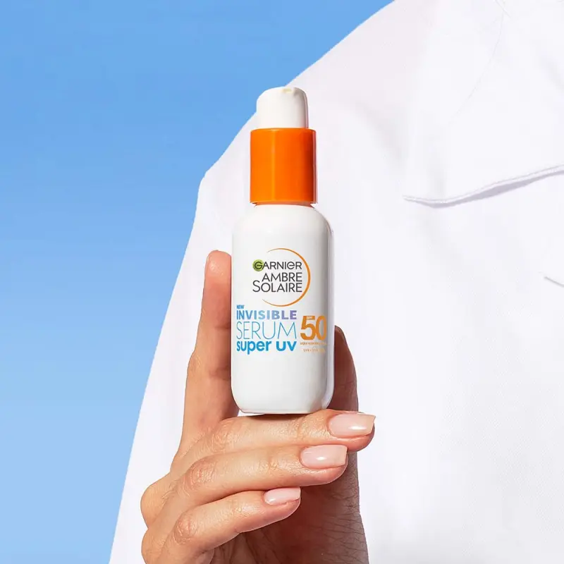 Ambre Solaire Super UV mindennapos fényvédő arcszérum, SPF 50+ (30 ml)