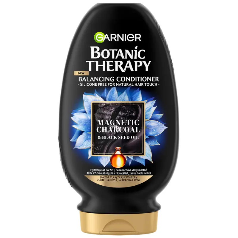 GARNIER Botanic Therapy Magnetic Charcoal Kiegyensúlyozó balzsam 200 ml GARNIER Botanic Therapy Magnetic Charcoal Kiegyensúlyozó balzsam 200 ml