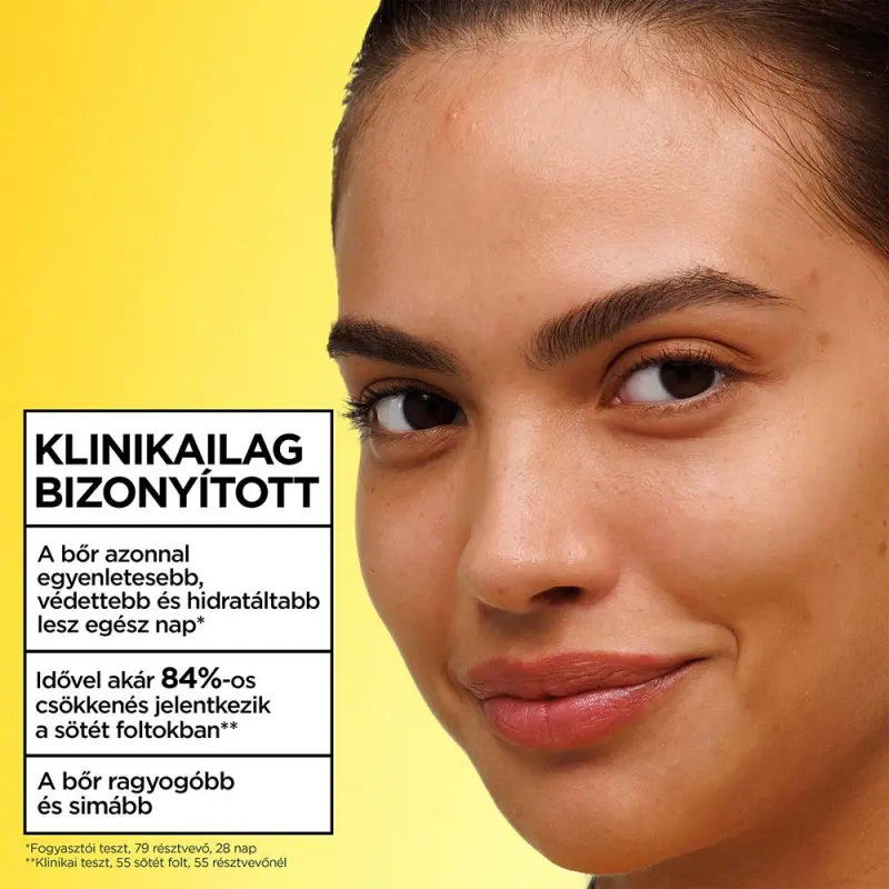 C-VITAMINOS* WONDER TINT színezett fluid SPF 50+ Közepes árnyalat 40 ml