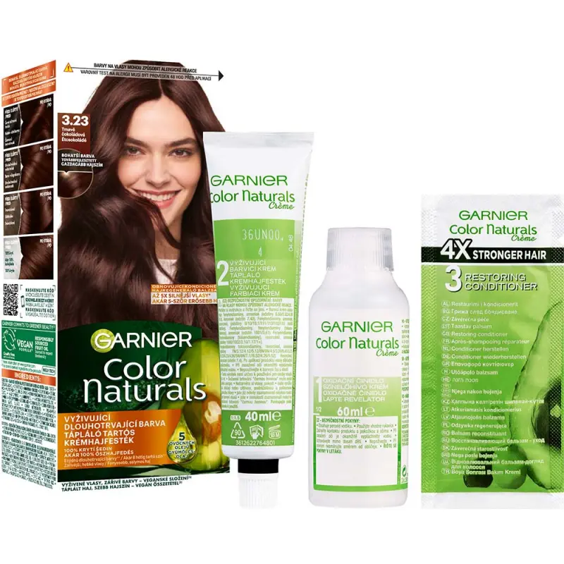 Color Naturals Tartós hajfesték 3.23 Étcsokoládé (110 ml)