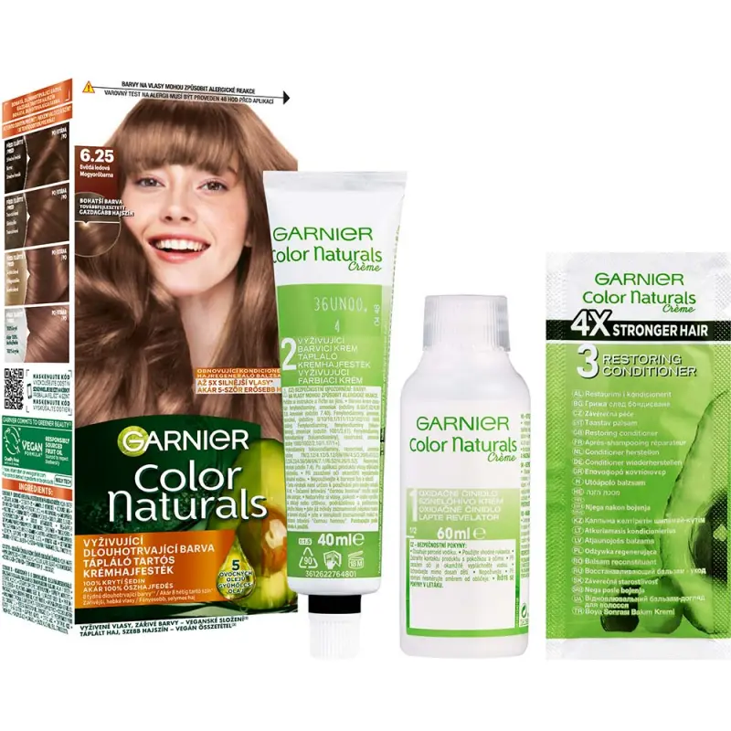 Color Naturals Tartós hajfesték 6.25 Mogyoróbarna (110 ml)
