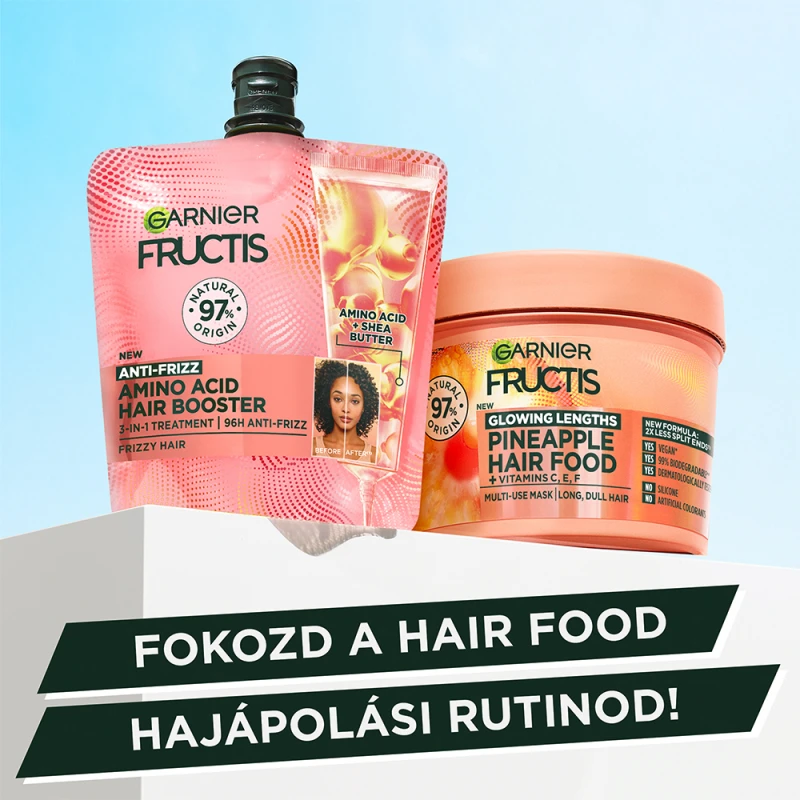 Fructis Anti-Frizz Amino Acid Hair Booster hajápoló (60 ml)