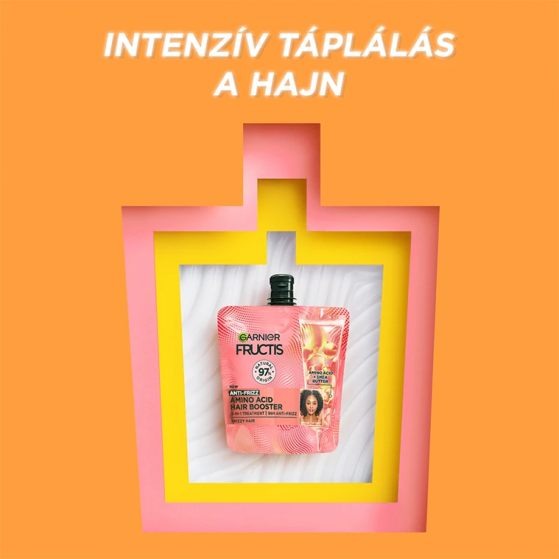 Fructis Anti-Frizz Amino Acid Hair Booster hajápoló (60 ml)