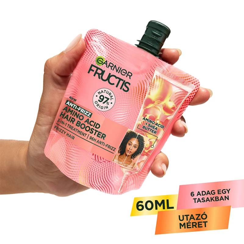 Fructis Anti-Frizz Amino Acid Hair Booster hajápoló (60 ml)