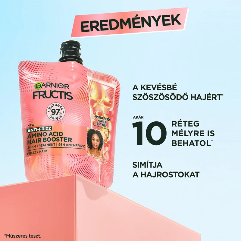 Fructis Anti-Frizz Amino Acid Hair Booster hajápoló (60 ml)
