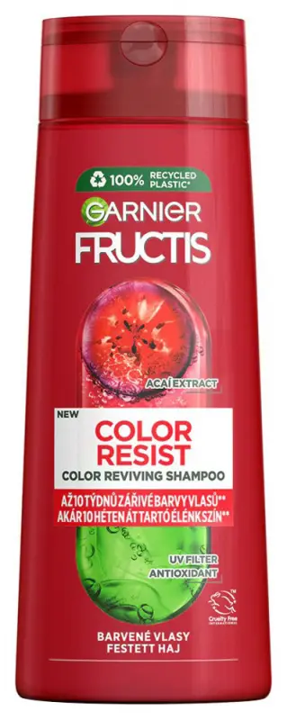 Fructis Color Resist sampon festett és melírozott hajra 400 ml