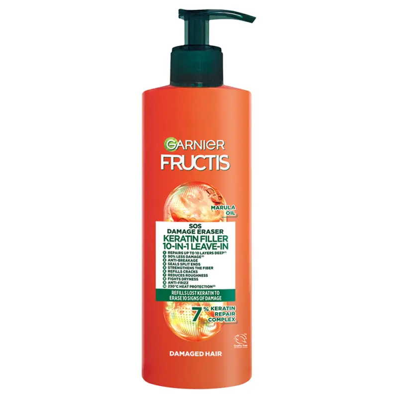 GARNIER Fructis Goodbye Damage SOS Repair 10in1 nem kiöblítendő hajápoló krém 400 ml