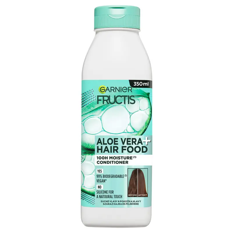 GARNIER Fructis Hair Food Aloe Vera hidratáló hajbalzsam 350 ml