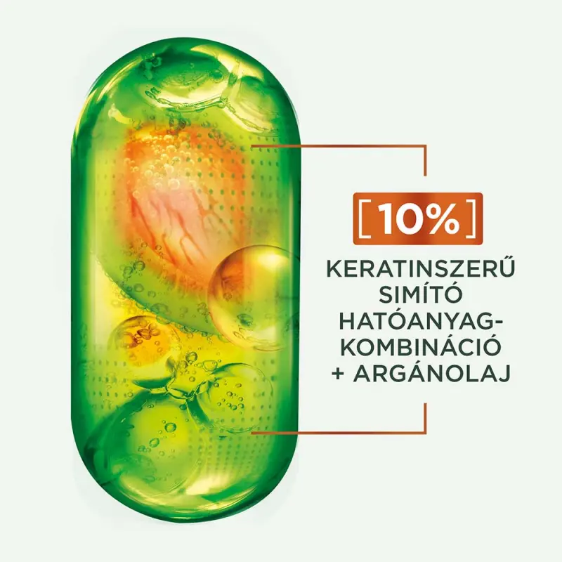 Fructis Keratin Sleek Balzsam száraz, szöszösödő hajra 200 ml