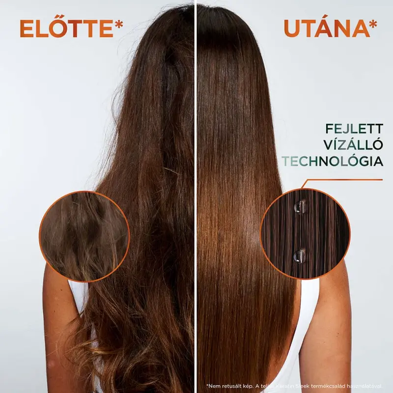 Fructis Keratin Sleek Balzsam száraz, szöszösödő hajra 200 ml