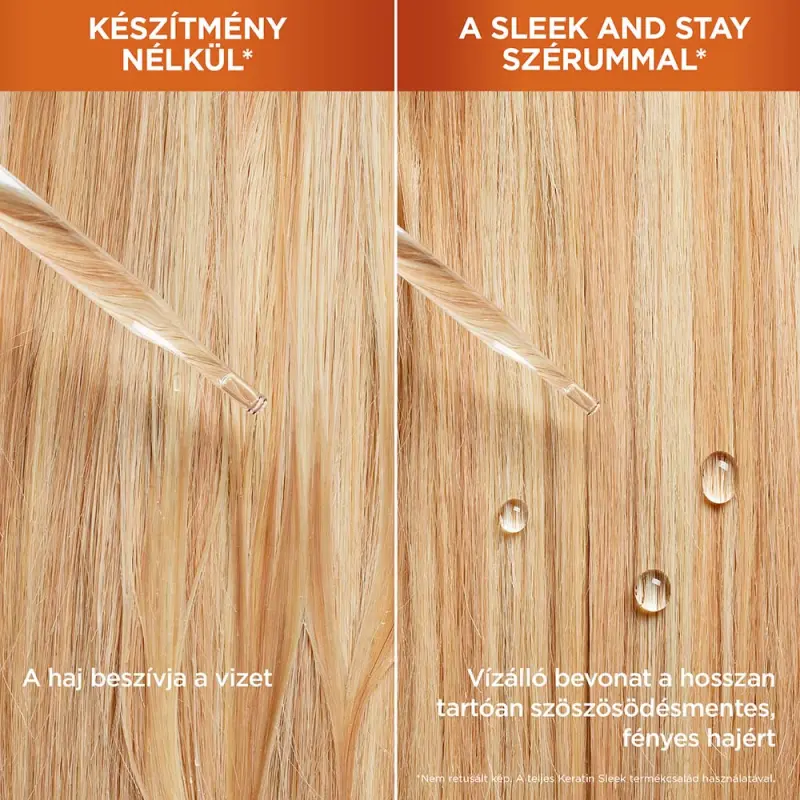 Fructis Keratin Sleek Balzsam száraz, szöszösödő hajra 200 ml