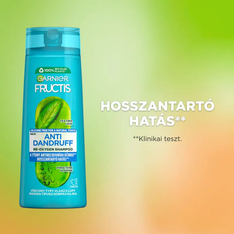 Fructis Re-Oxygen sampon minden típusú korpás hajra 250 ml