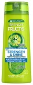GARNIER Fructis Strength & Shine Hajerősítő sampon mindenféle gyenge és fakó hajra 400 ml
