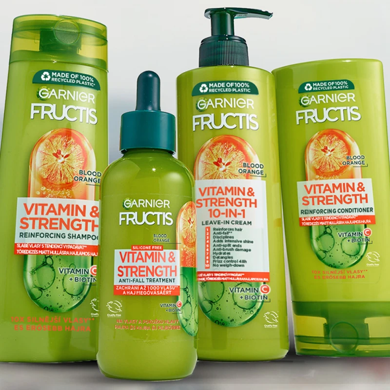Fructis Vitamin & Strength Sampon (250 ml)