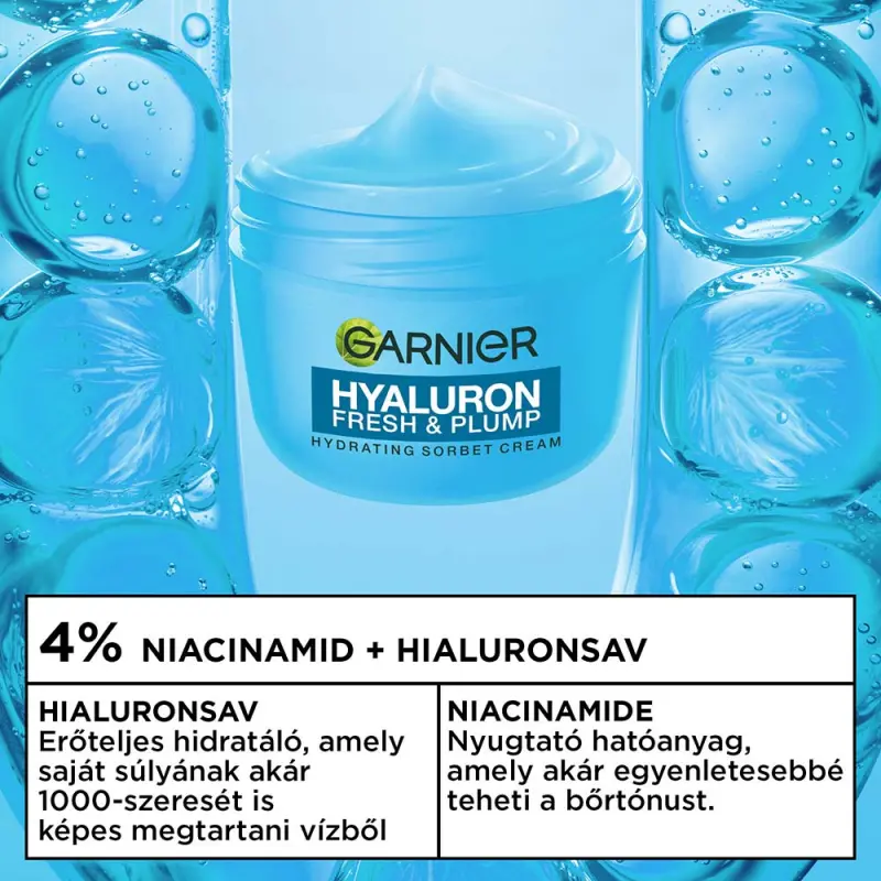 Hyaluron Fresh & Plump hidratáló sorbet krém 85 ml