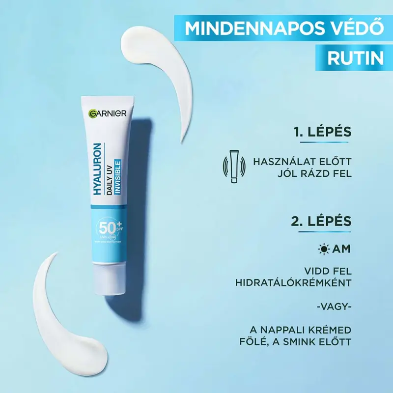 Hyaluron+ UV fluid SPF50+ invisible 40 ml