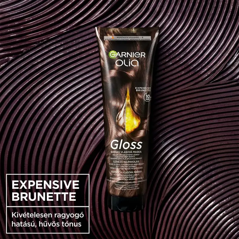 Olia Gloss - Színező hajpakolás Expensive Brunette