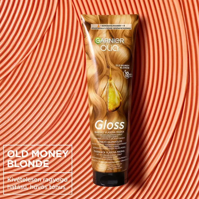 Olia Gloss - Színező hajpakolás Old Money Blonde