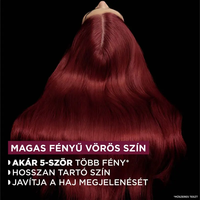 Olia tartós hajfesték 7.25 Rubinvörös 60+60+54 ml