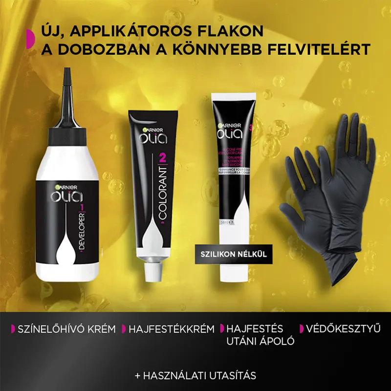 Olia tartós hajfesték 7.40 Intenzív világos rézvörös 60+60+54 ml
