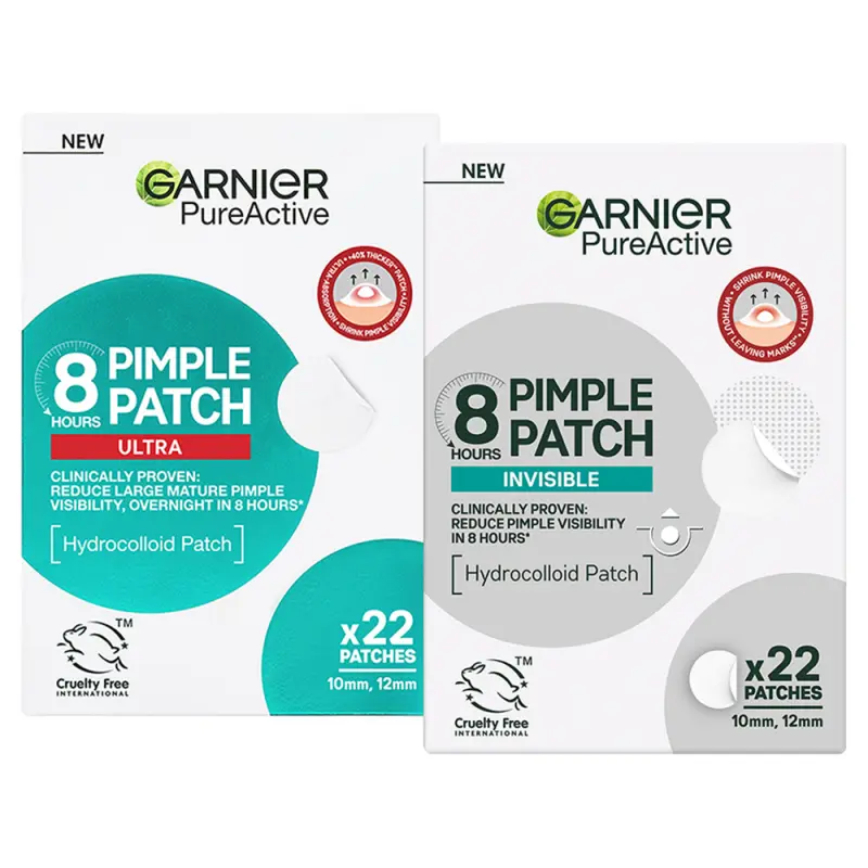 GARNIER Pure Active Pimple Patch csomag (22+22 db)