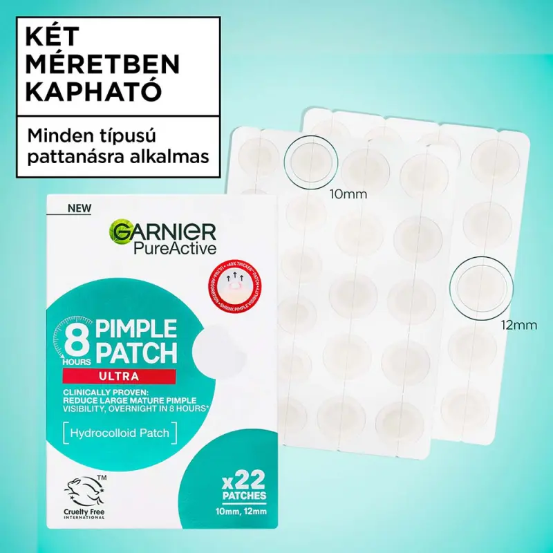 Pure Active Pimple Patch csomag (22+22 db)