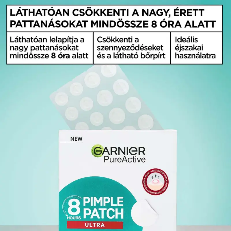 Pure Active Pimple Patch csomag (22+22 db)
