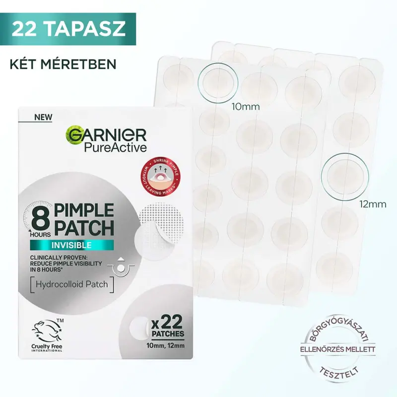 Pure Active Pimple Patch csomag (22+22 db)