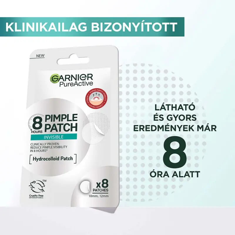 Pure Active Pimple Patch pattanás tapasz BHA-val 8 db