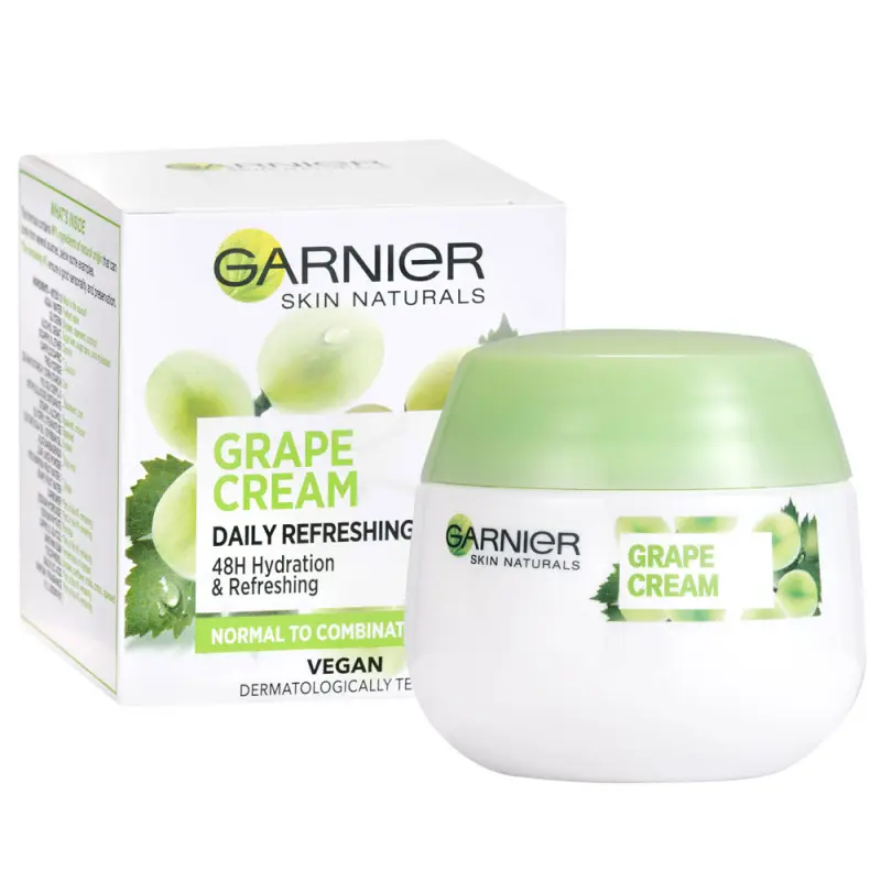 Skin Naturals Botanicals Hidratáló Arckrém Szőlőkivonattal 50 ml