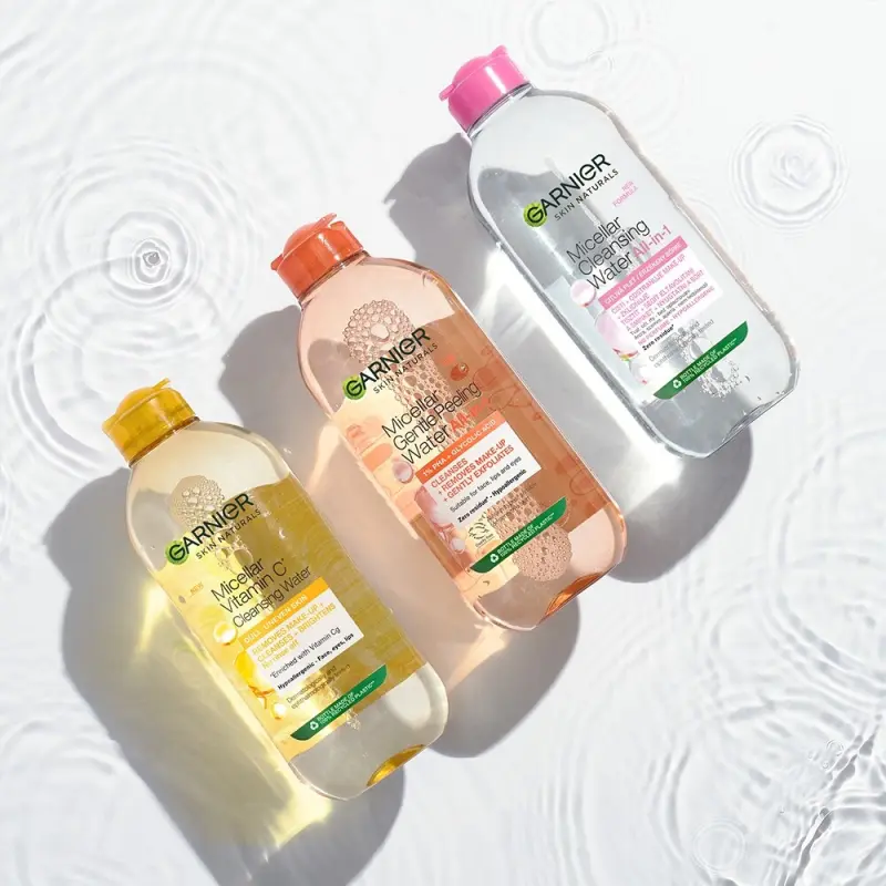 Skin Naturals Micellás víz hámlasztó hatással all-in-1 400 ml