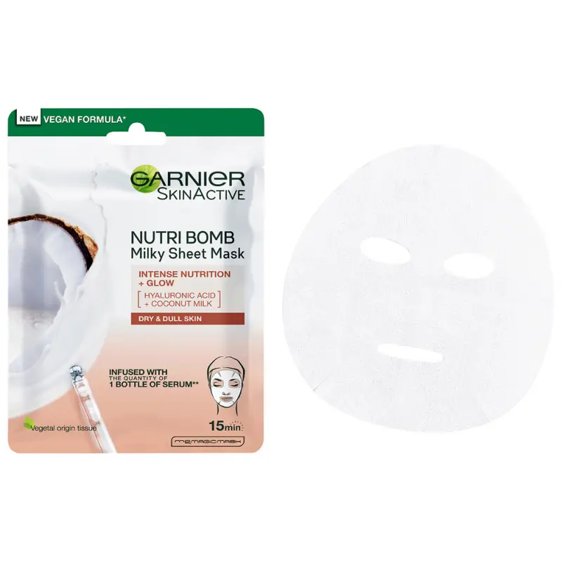 Skin Naturals Nutribomb Coco textil maszk (28 g)