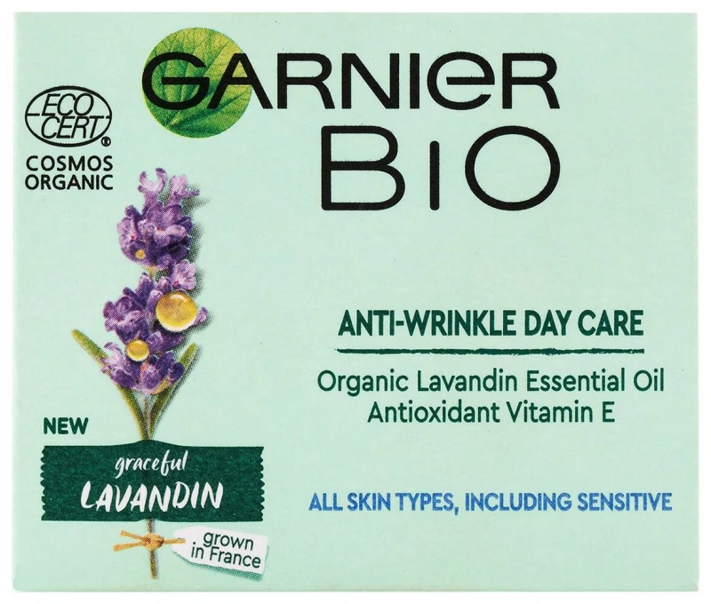 Bio Öregedésgátló Nappali Krém Organikus Levendula Esszenciális Olajjal és E-vitaminnal 50 ml