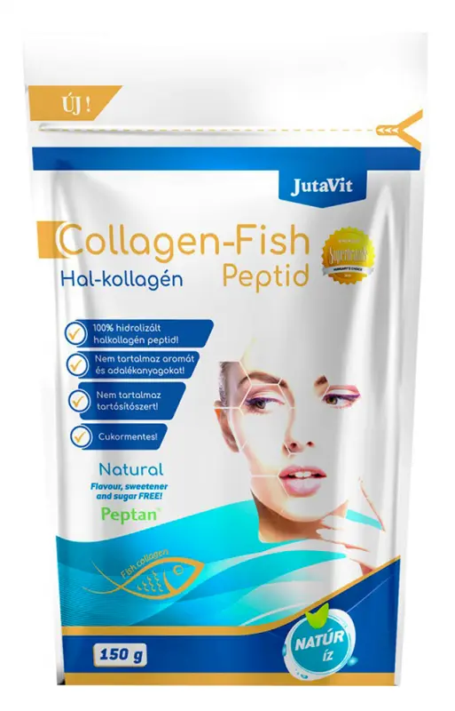 JUTAVIT Collagen HAL-Fish Peptid natúr 150 g