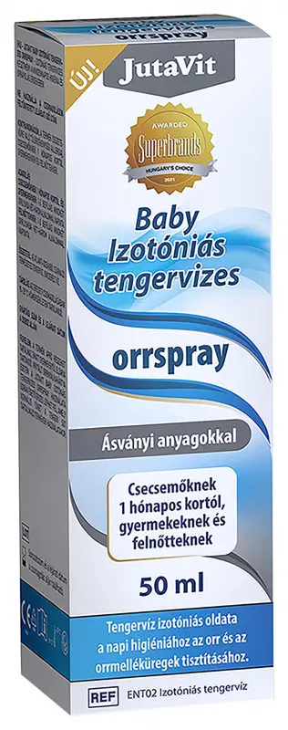 JUTAVIT Izotóniás tengervizes orrspray baby 50 ml