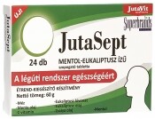JUTAVIT JutaSept szopogató tabletta MENTOL-EUKALIPTUSZ 24 db
