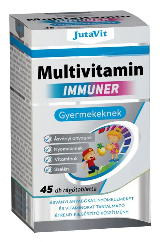 JUTAVIT Multivitamin Immuner gyermekeknek 45 db