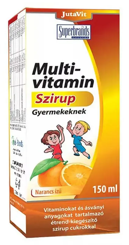 JUTAVIT Multivitamin Szirup Narancs (150 ml)